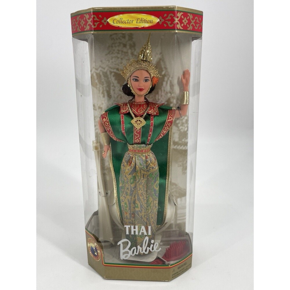 1997 Thai Barbie Doll #18561 Dolls Of The World Collector Edition NRFB Thailand
